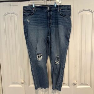 Maurices‎ Brooklyn Relaxed Straight Ankle Jeans Size 20W